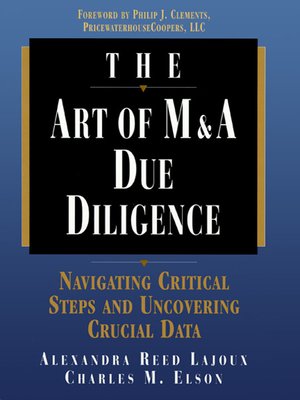 cover image of The Art of M & A Due Diligence